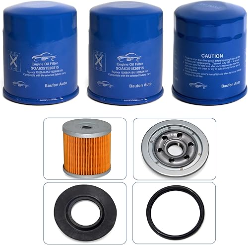 Miniatura 6 de SOA6351520815 - Engine Oil Filters fits Subaru Outback - Legacy - Impreza - Forester - XV Crosstrek - Ascent. Replace 15208AA15A 15208AA160 3 Packs
