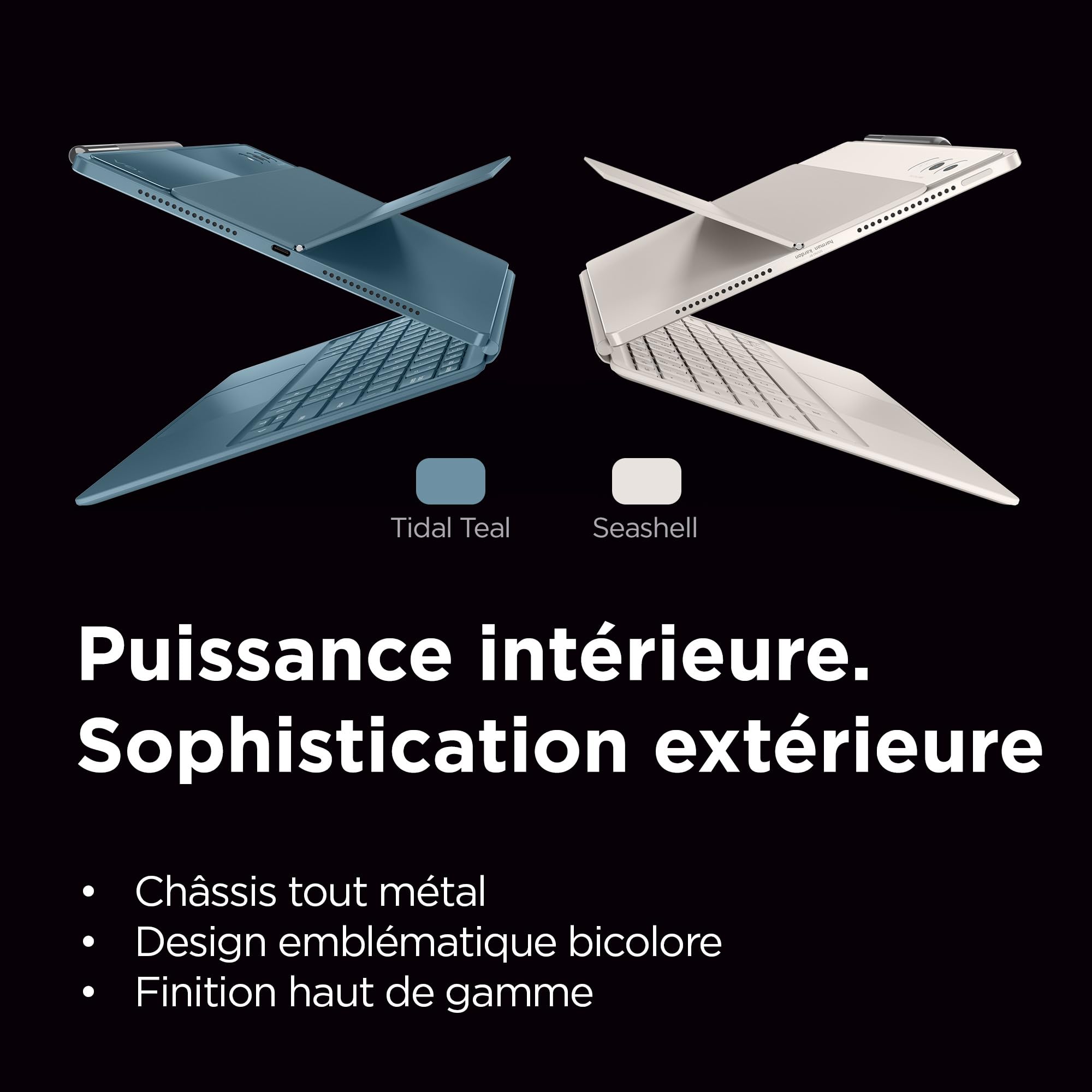 Lenovo Yoga Tab Plus - Tablette Tactile 12.7'' 3K, 144Hz (Qualcomm Snapdragon 8 Gen 3 Mobile Platform, 8Coeurs, RAM 16Go, UFS 4.0 256Go, Wifi7 + Bluetooth) Lenovo Tab Pen Pro - Seashell