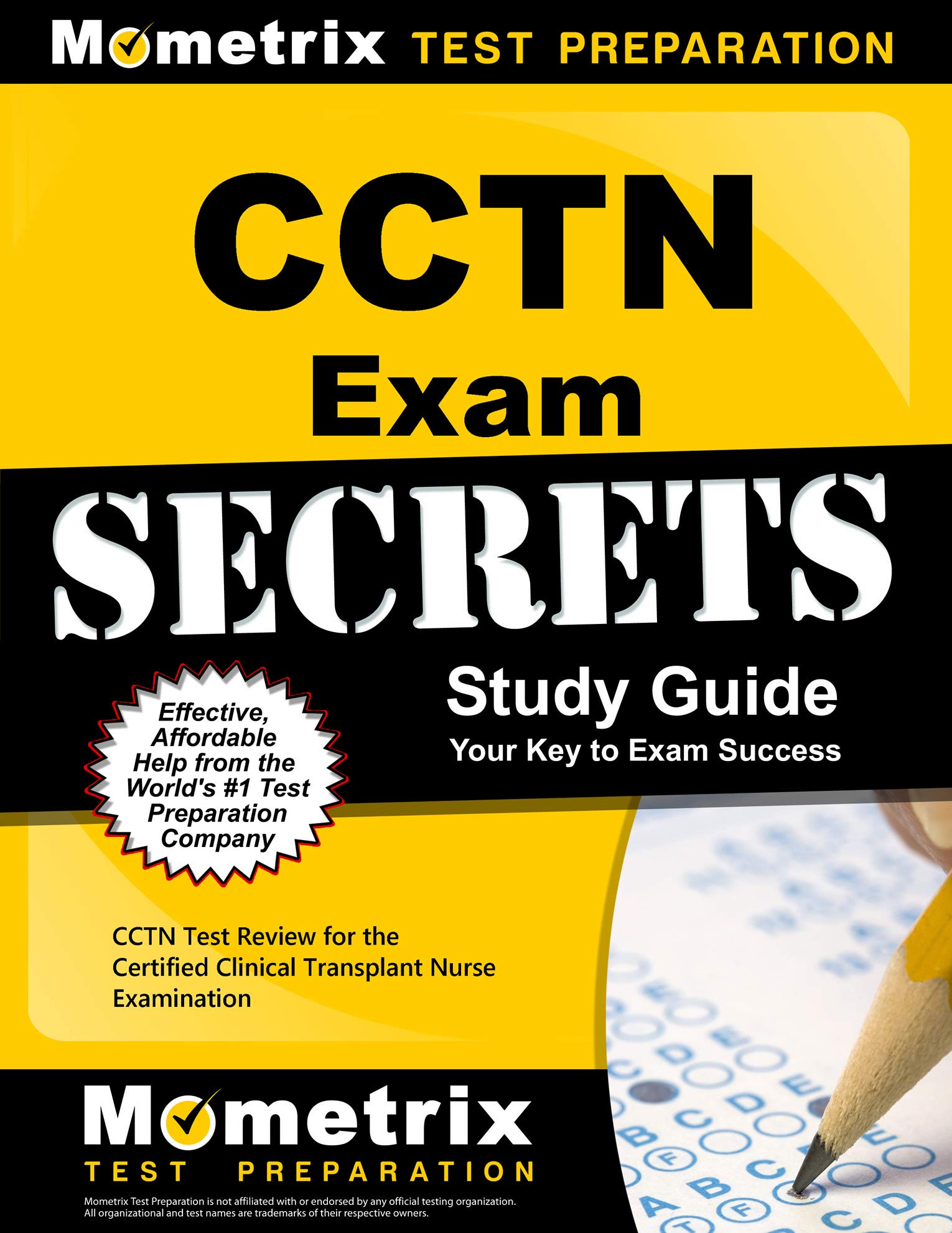 Cctn Exam Secrets Study Guide: Cctn Test Review for the Certified Clinical Transplant Nurse Examination