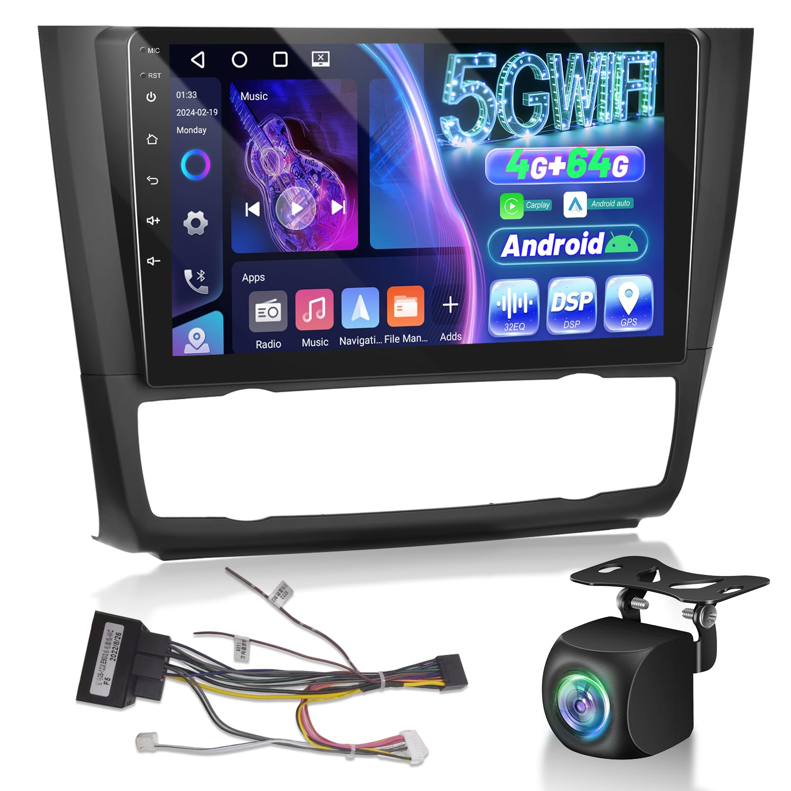 Photo 1 of EKAT Android Car Stereo for BMW 1 Series (2008-2012)