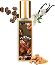 DIONII ESPRESSO Italian Edit Eau de Parfum for MEN | Long Lasting Premium Perfume with Coffee Beans, Vanilla, Brown Sugar | Ideal for Every Moment | Travel Size | 20 ML