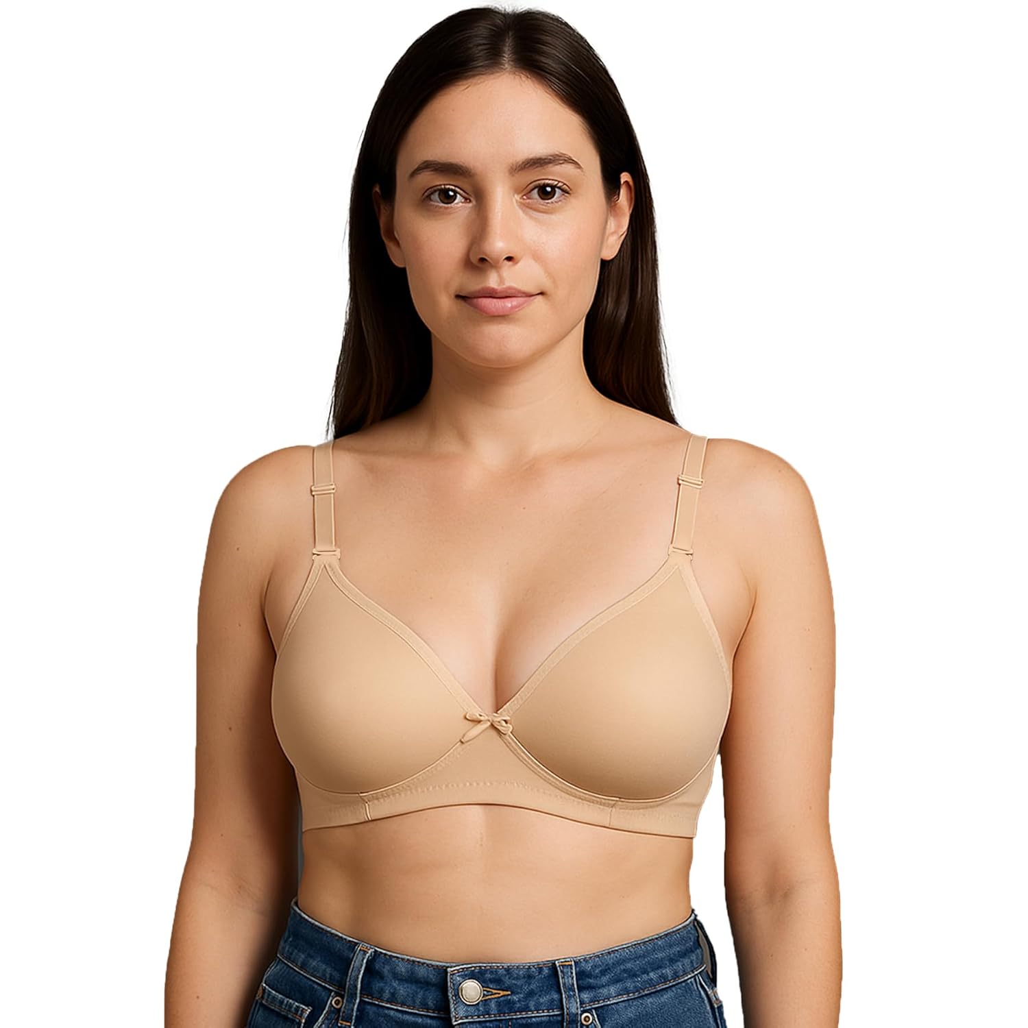 SONA Women’s M1001 Full Coverage Non Padded Cotton T-Shirt Bra SONA Women’s M1001 Full Coverage Non Padded Cotton T-Shirt Bra
