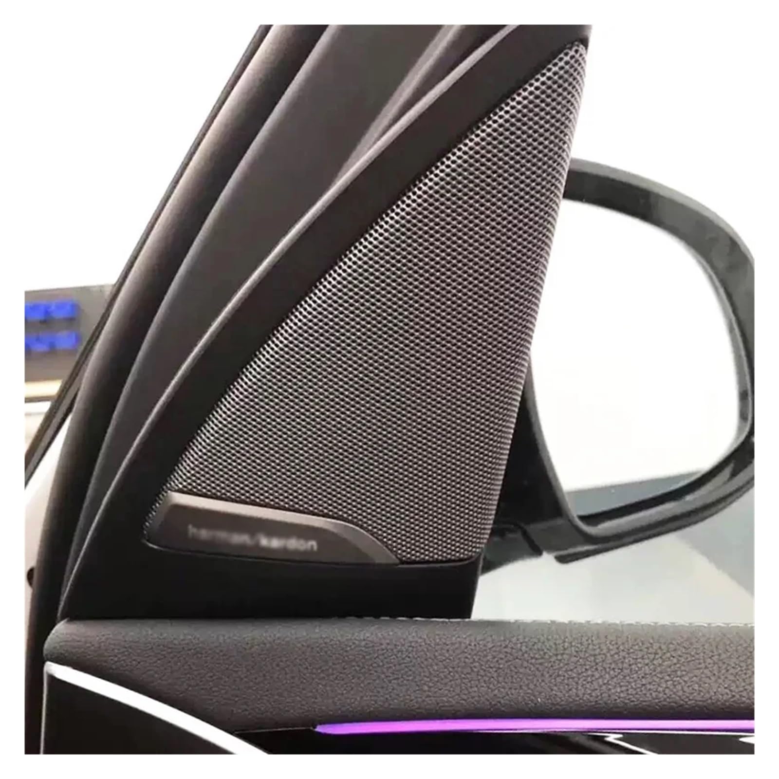 daili store Kit de couverture de haut-parleur de voiture compatible avec BMW X3 série G01, panneau de porte de haute qualité, haut-parleur, tweeter, caisson de basses, klaxons, accessoires de haut-par