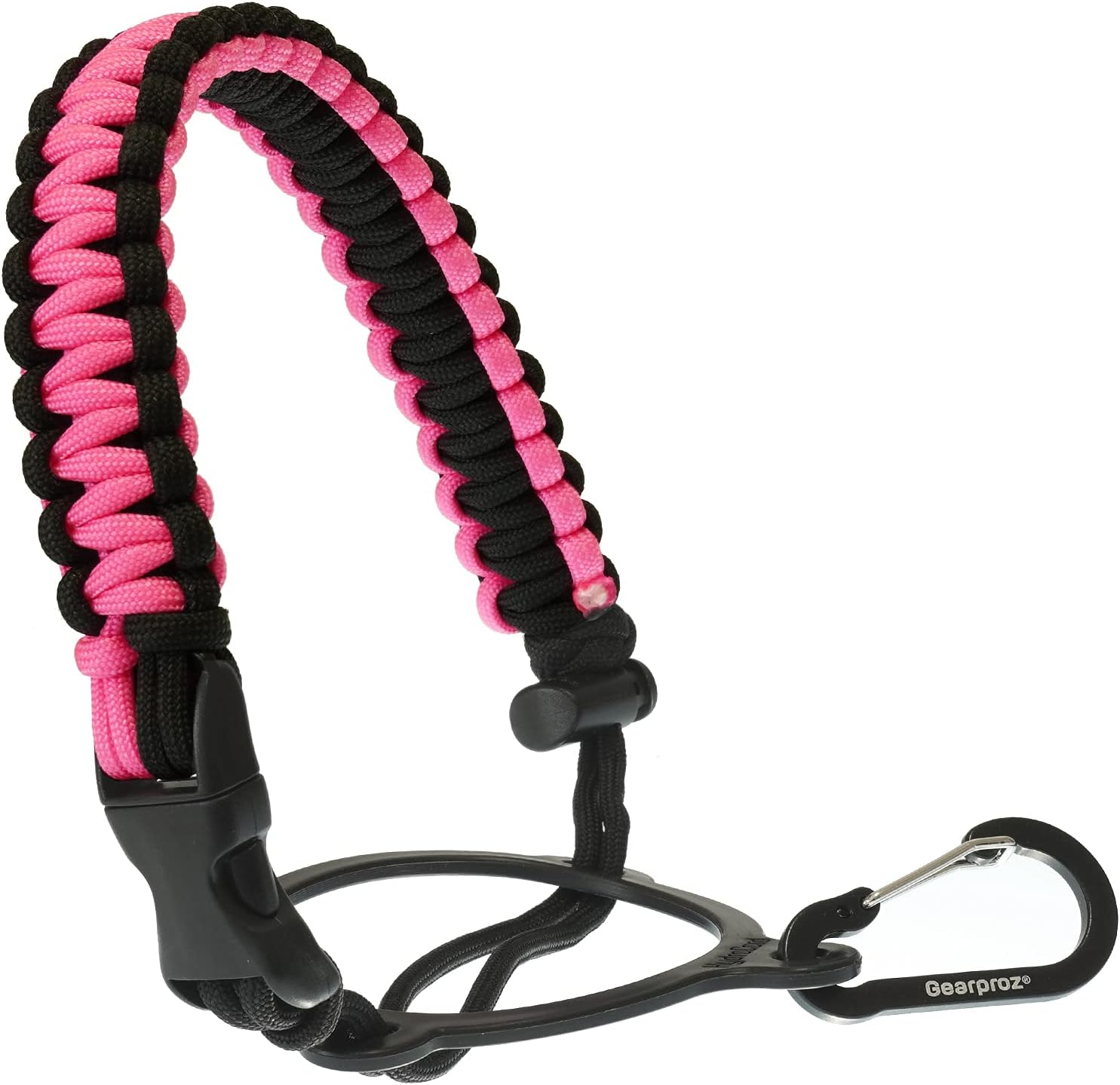 Gearproz HydroCord Handle for Hydro Flask Wide Mouth Water Bottles, Hydroflask 1.0, Iron Flask, Thermoflask and Takeya Reusable Water Bottles, Paracord Survival Strap