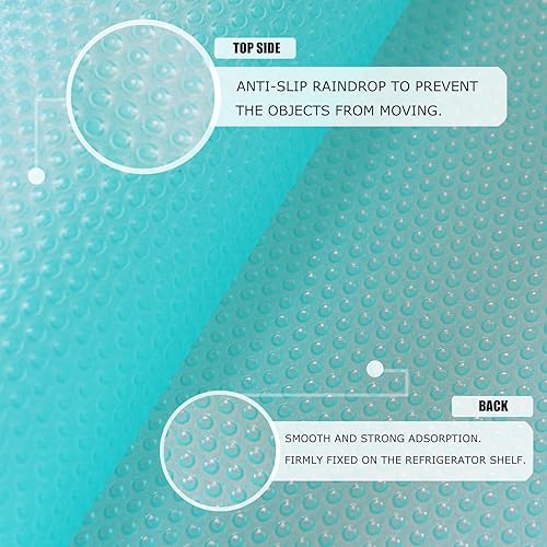 Miniatura 4 de 8 revestimientos para refrigerador, fundas lavables para refrigerador, almohadillas para estantes de vidrio, armarios, cajones, accesorios de cocina