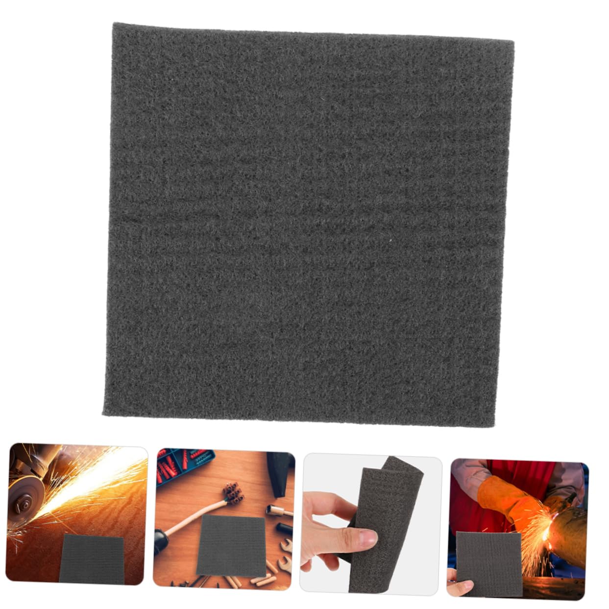 UKCOCO Grafitowy Filc Węglowy Filc Spawalniczy Ognioodporny Koc Filc Węglowy Do Spawania Izolacyjny Filc Węglowy Koc Spawalniczy Ognioodporny Filc Węglowy Spawanie Filc Węglowy Izolacja