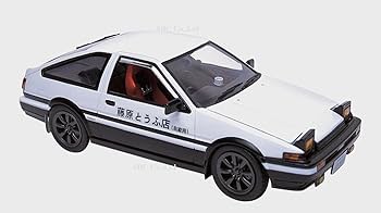 【美品】ホットワークス トヨタ スプリンタートレノ AE86 頭文字D hot works (ホットワークス) 1/24スプリンタートレノ ハチロク