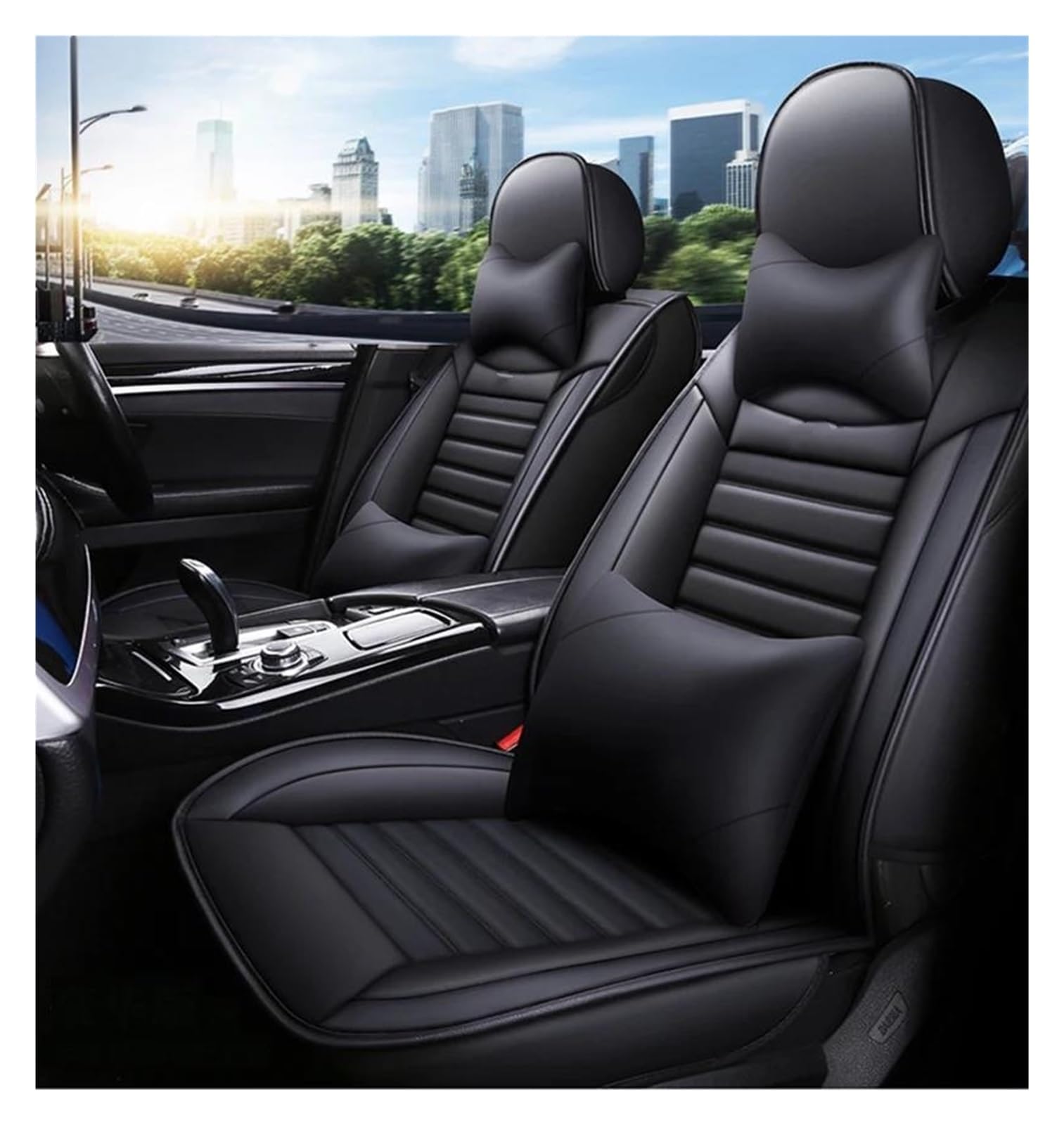 Housse de siège auto universelle intégrale pour vos trajets en Lada Sport - 8
