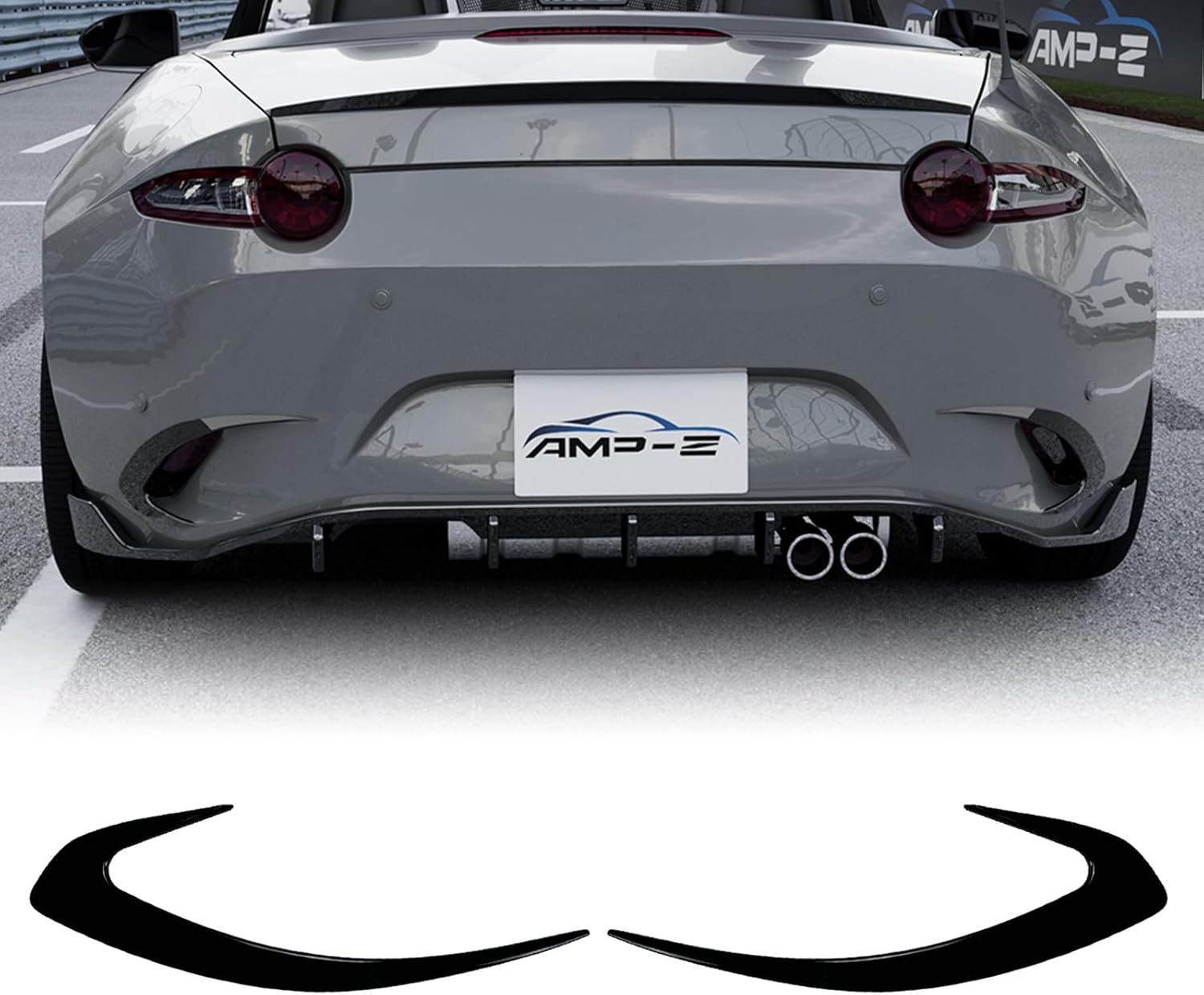 Car Rear Bumper Side Air Vent Trim Cover For Mazda MX-5 Miata ND 2016-2025