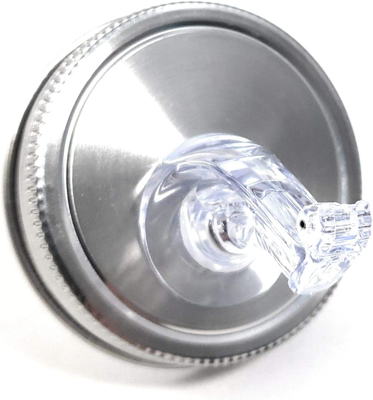 Mason Jar Pour Spouts Stainless With Flap - For Moonshine And Whiskey - Made 100% In The USA. Free Flow Mason Jar Spouts That Don't Leak - No Cracks, Just A Perfect Cocktail Pour Everytime. 2 Pack