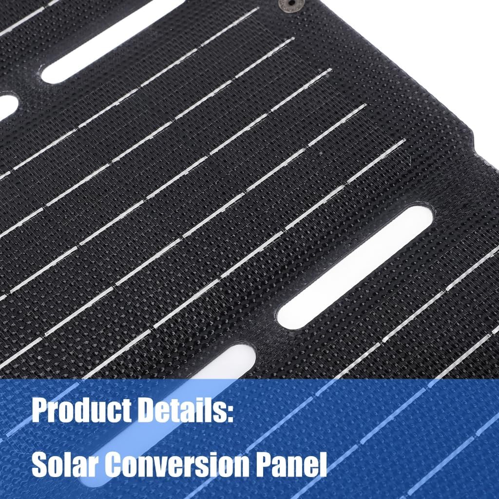 Multipurpose Weather Resistant 20W Solars Panel Charging with High Efficiency Conversion for Smartphones Devices