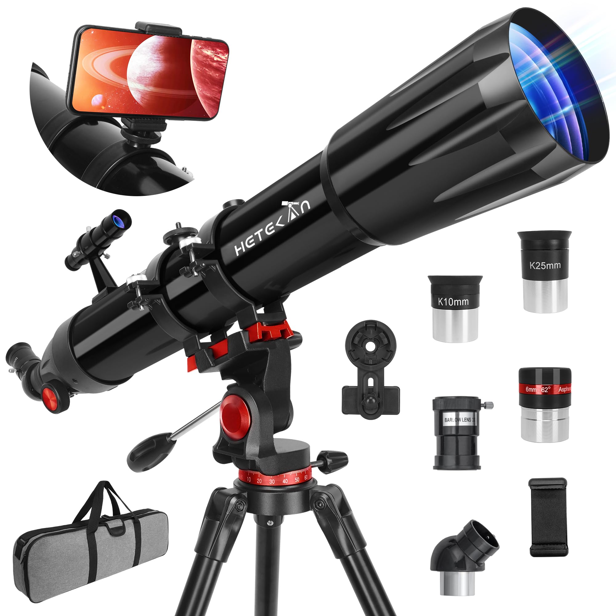 HETEKAN 90mm Refractor