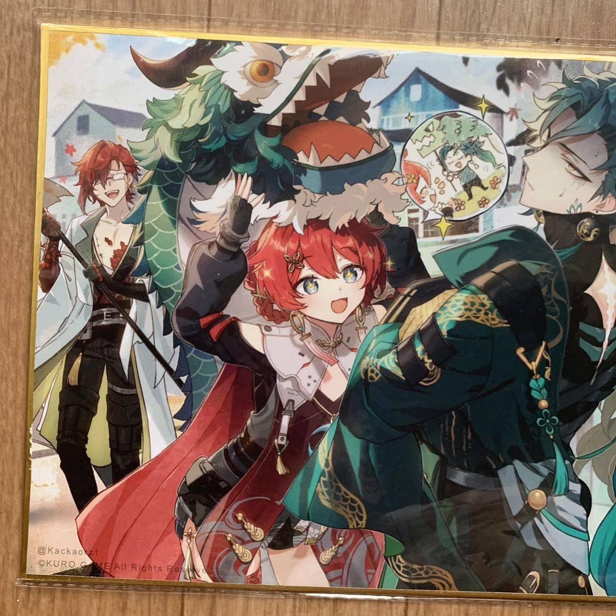Amazon.co.jp: 東京ゲームショウ 限定 鳴潮 色紙 スクラッチ