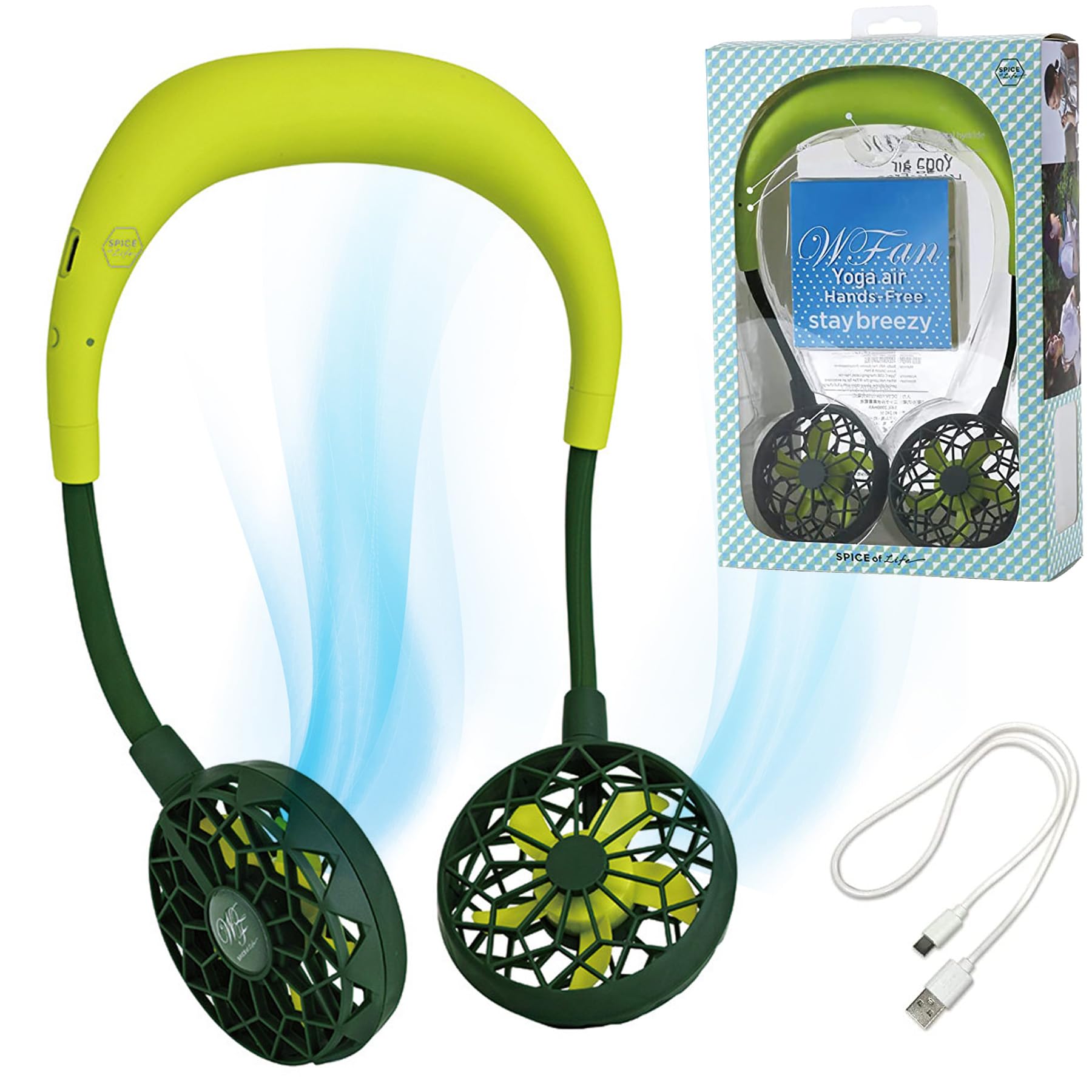W Fan stay breezy ハンズフリー ポータブル 扇風機 Amazon.co W Fan stay breezy ハンズフリー ポータブル 扇風機 Amazon.co