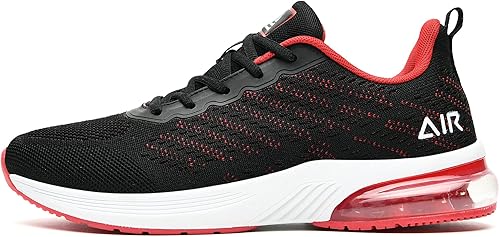 AHUSIR Zapatillas de correr para hombre transpirables atléticas para caminar tenis deportes gimnasio