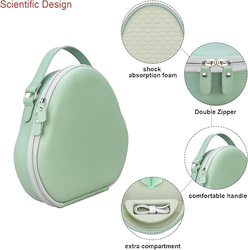 Miniatura 3 de Funda rígida de transporte para auriculares inalámbricos Apple AirPods Max, auriculares Bluetooth para viajes, funda protectora para auriculares,