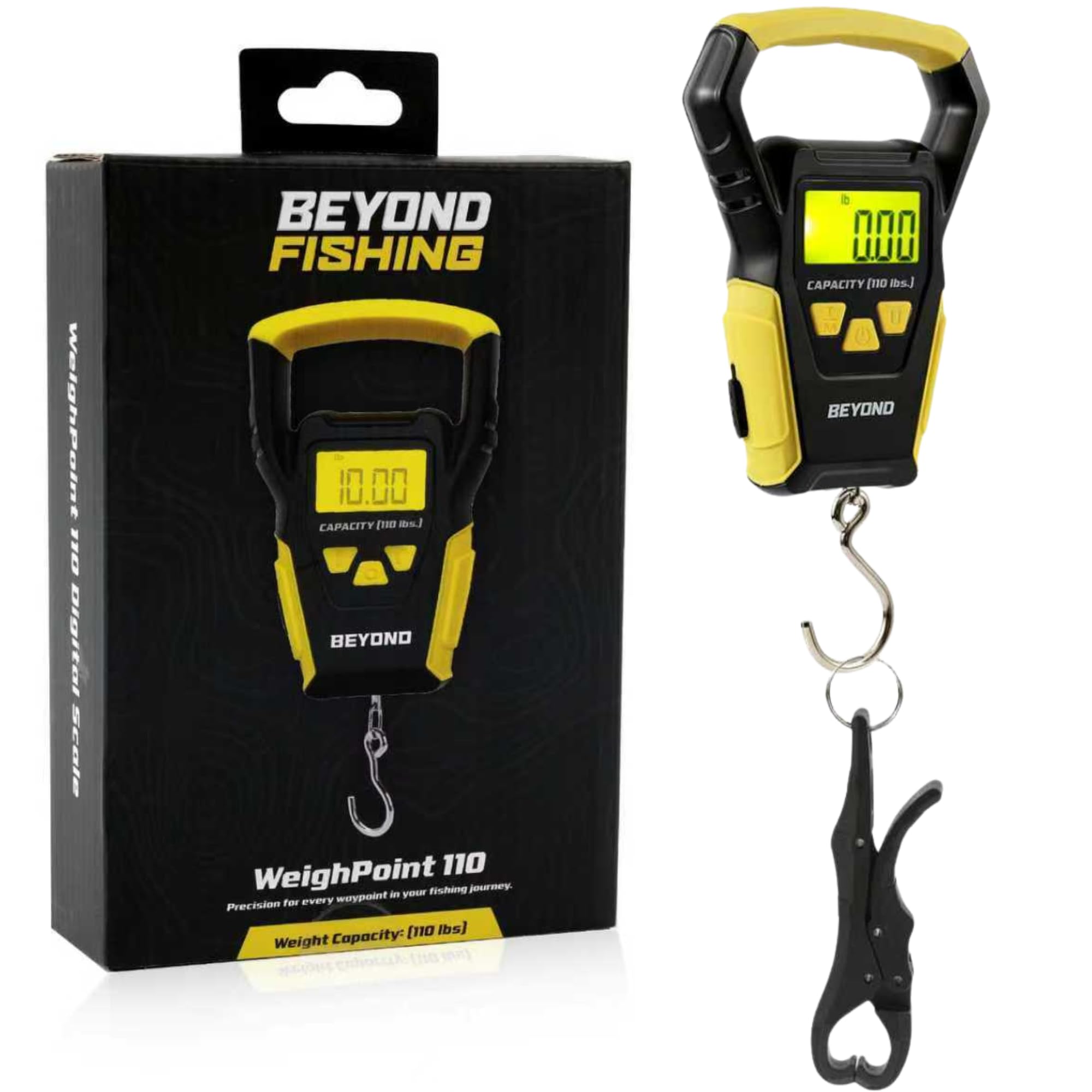 Beyond Fishing Digital Scale with Built-in Tape Measure