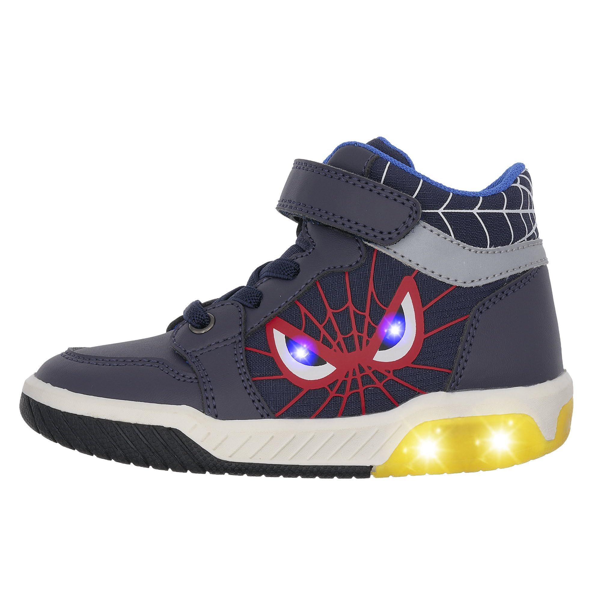 Chicco, Zapatos con Luces, Zapatillas Niño, con Doble Cierre, Cómodas, Flexibles y Transpirables, Ideales para Primavera, Otoño e Invierno, Zapatos Niño, Designed in Italy