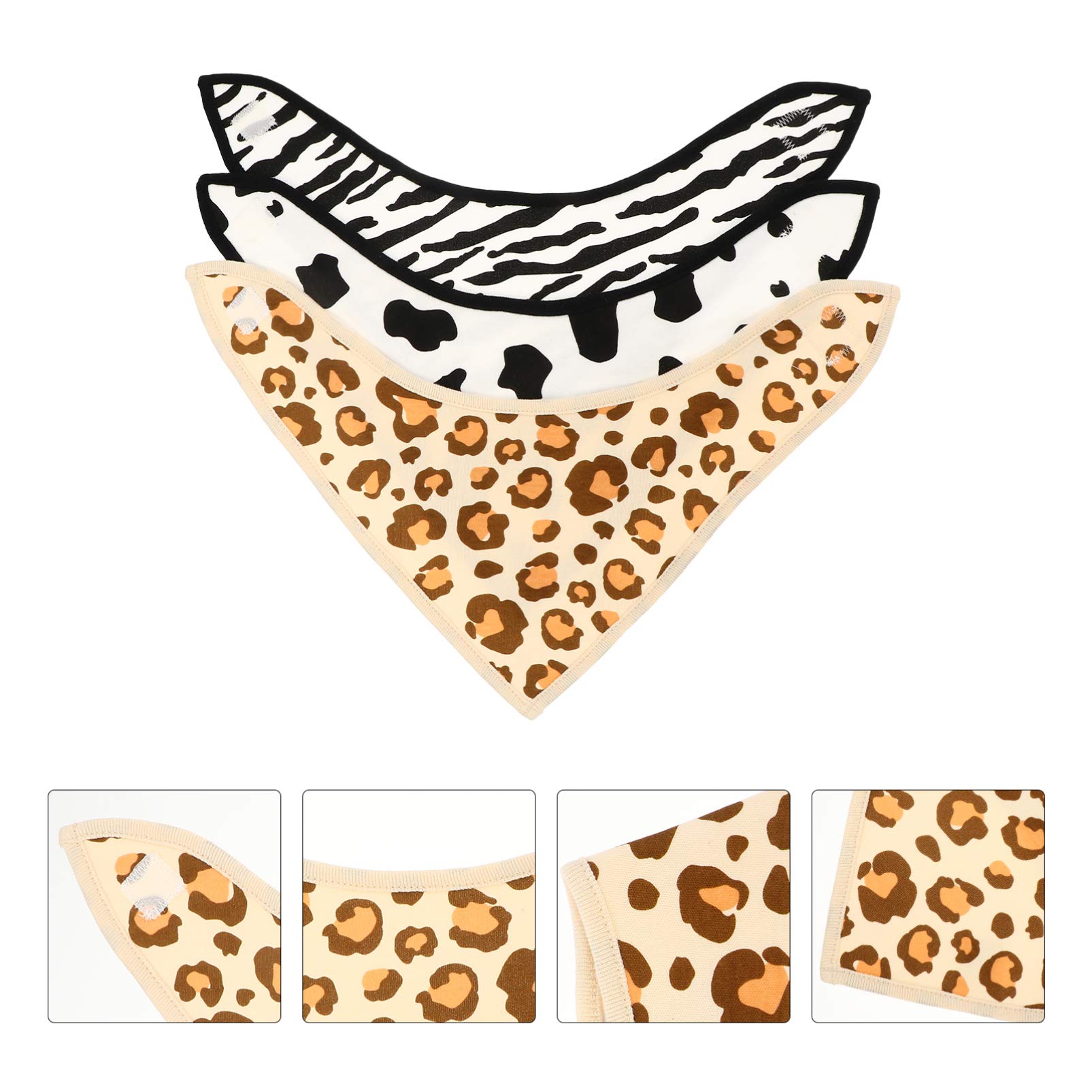 Toyvian 9 Piezas Babero De Bebé Babero Receptor De Comida Toalla De Baba De Bebé os Con Broches os De Alimentación Para s Bandana Toallas Para Eructar os Para