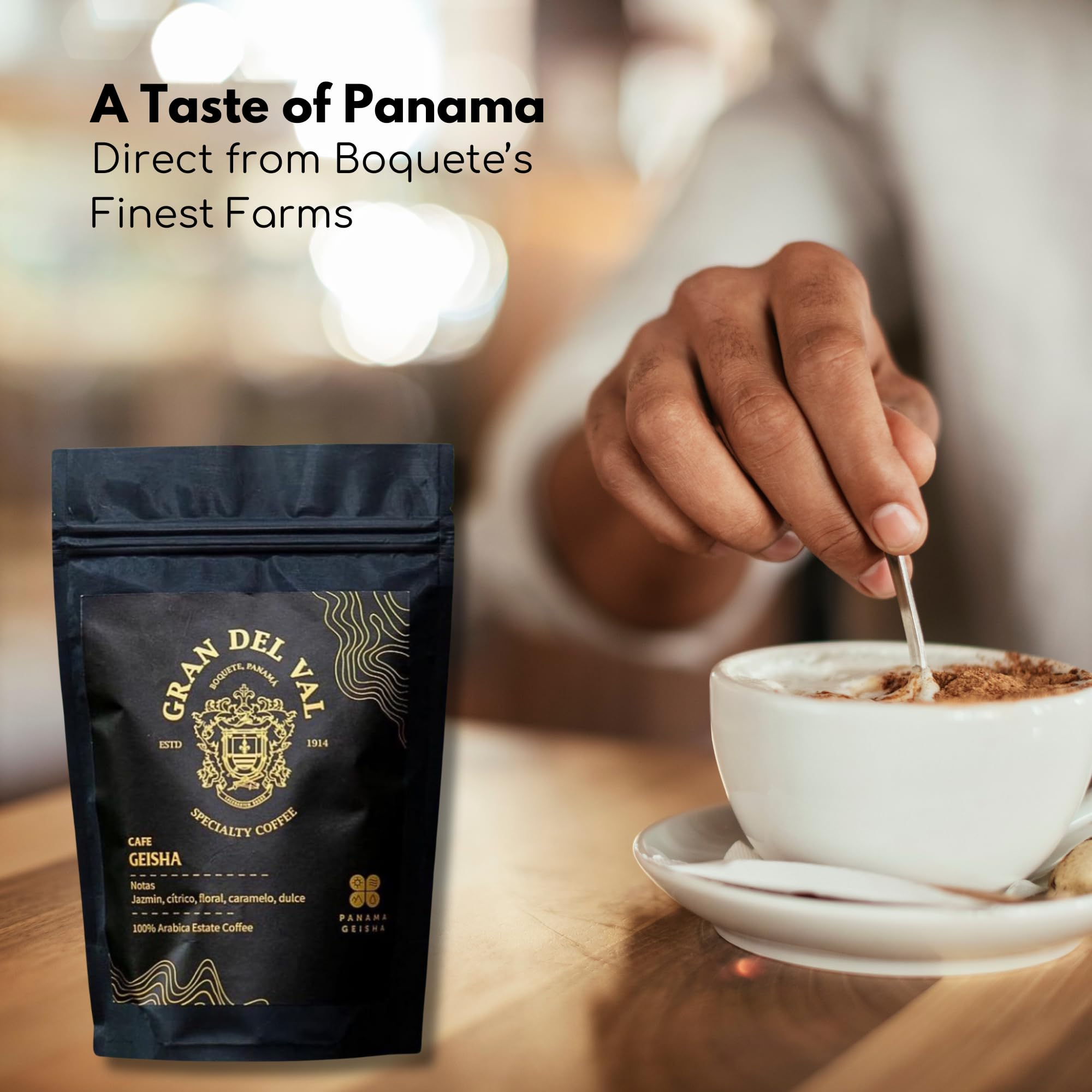 Gran Del Val Panama Geisha Coffee 75g Sampler thumbnail 5