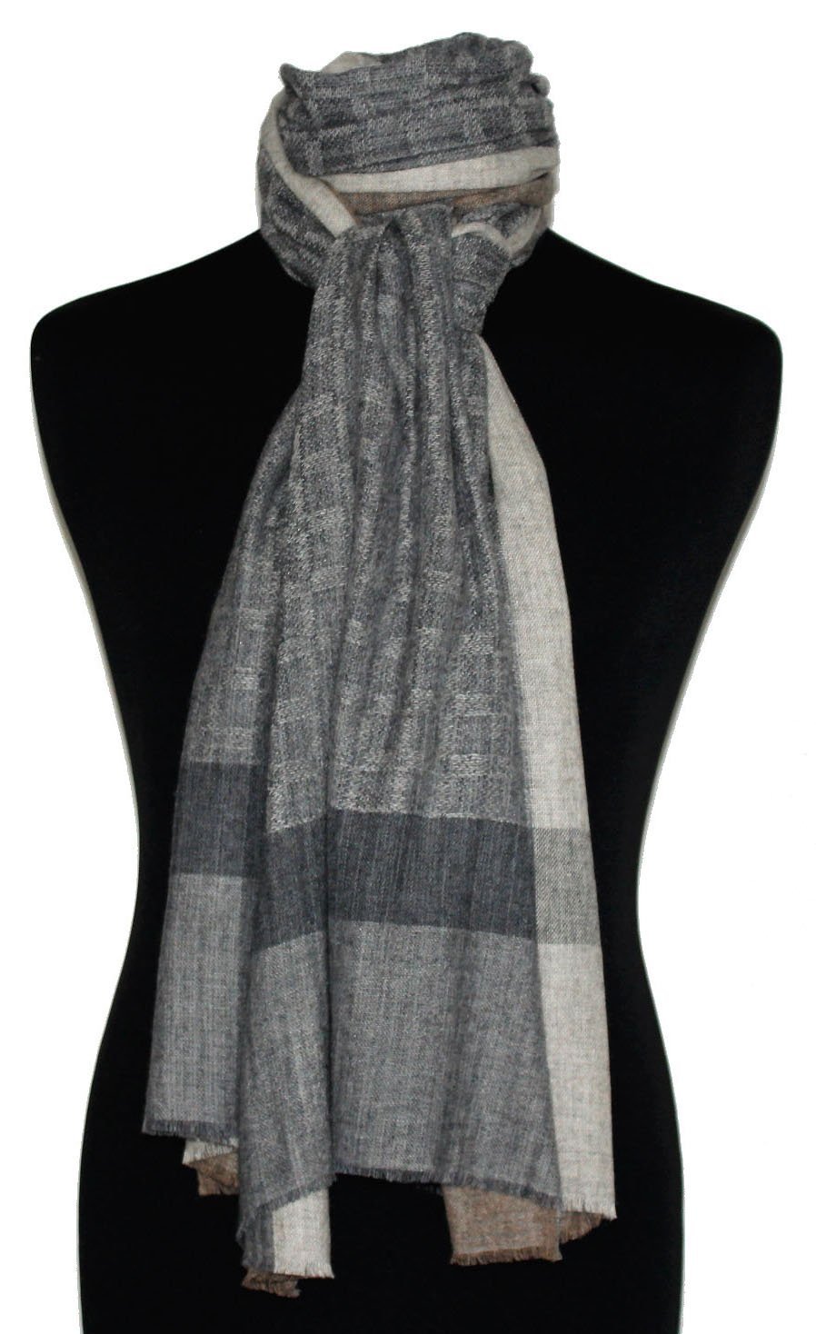 Lorenzo Cana Sciarpa da uomo sciarpa del cambio 100% cashmere sciarpa di cashmere panno in fibra naturale sciarpa da uomo