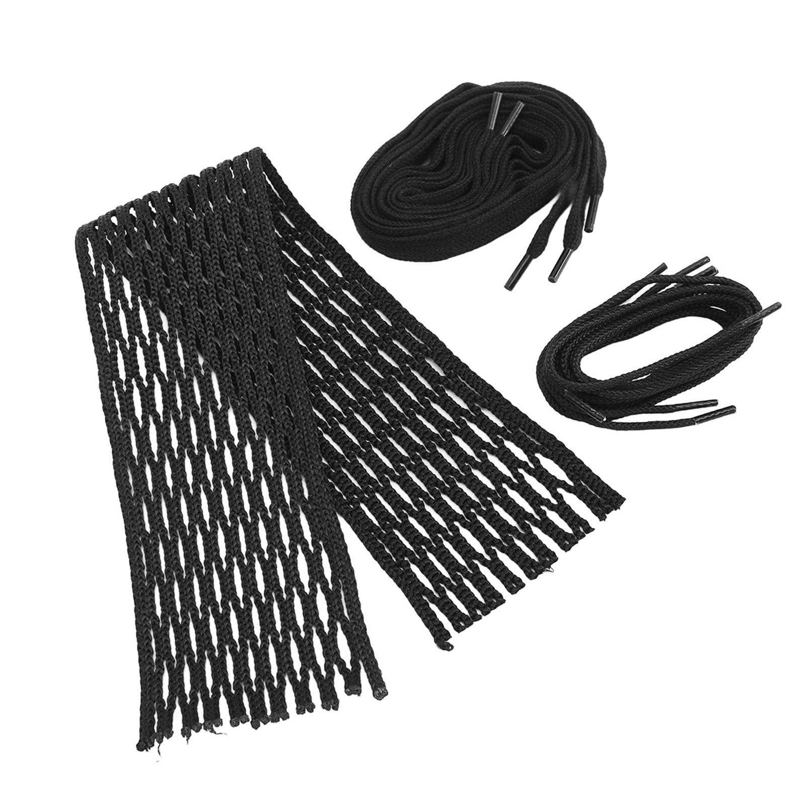 Lacrosse Mesh String, Lightweight Portable Nylon Lacrosse Mesh Piece Woven String for One Lacrosse Stick