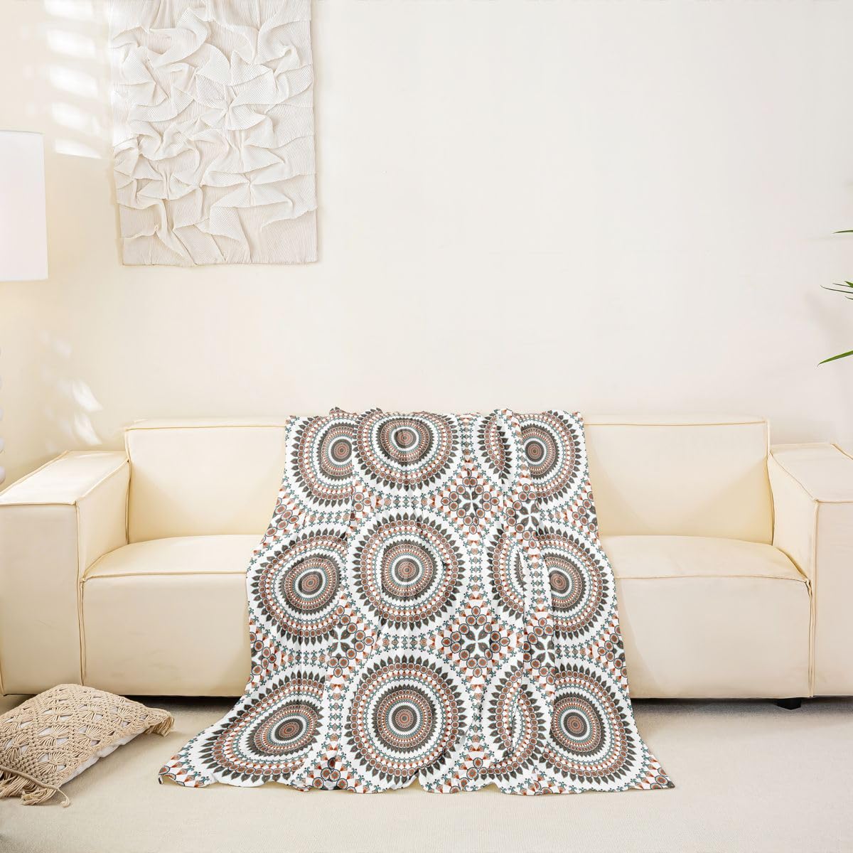 Homewish Housse de Canapé 231 x 340 cm Vintage Hommedala