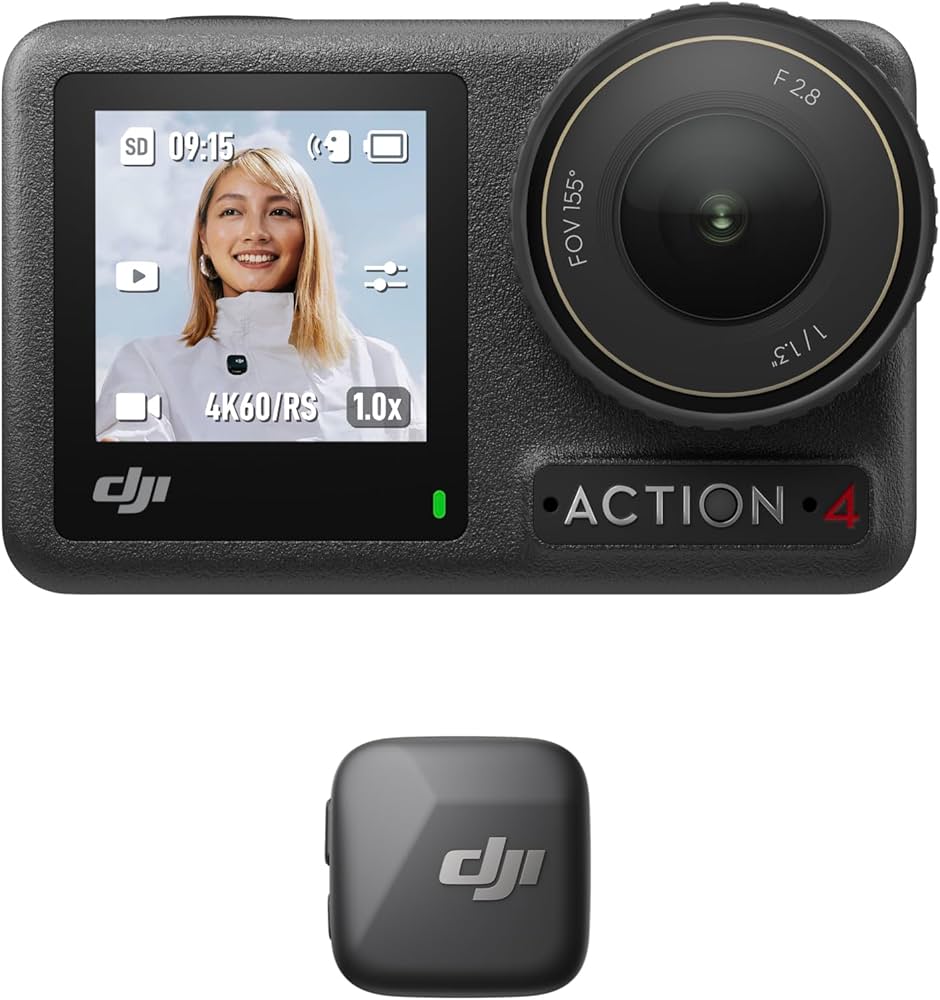Amazon.co.jp: DJI Osmo Action 4+DJI Mic Miniトランスミッター