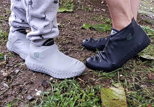 Miniatura 6 de SPLANDIN Waterproof Shoe Covers for Kids, Women & Men. Reusable Dustproof & Anti Slip Silicone Rain Shoe Covers, Sustainable & BPA Free. Overshoes