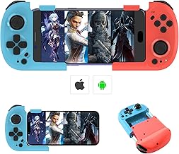 Mobile Gaming Controller for iPhone iOS Android Wireless Gamepad Joystick - 400mAh Battery - Magnetic Storage - Call of duty- Direct Play