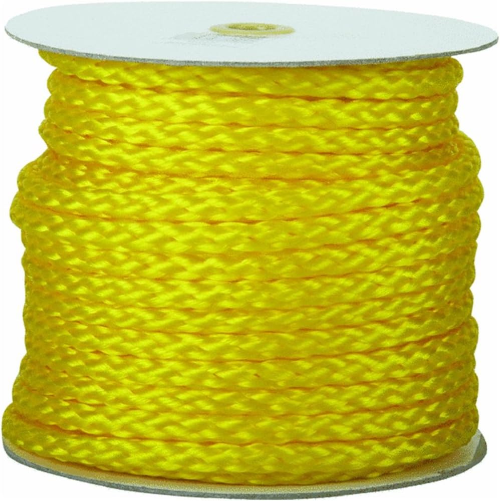Polypropylene Braided Rope, 3/8X140' POLY BRAID ROPE