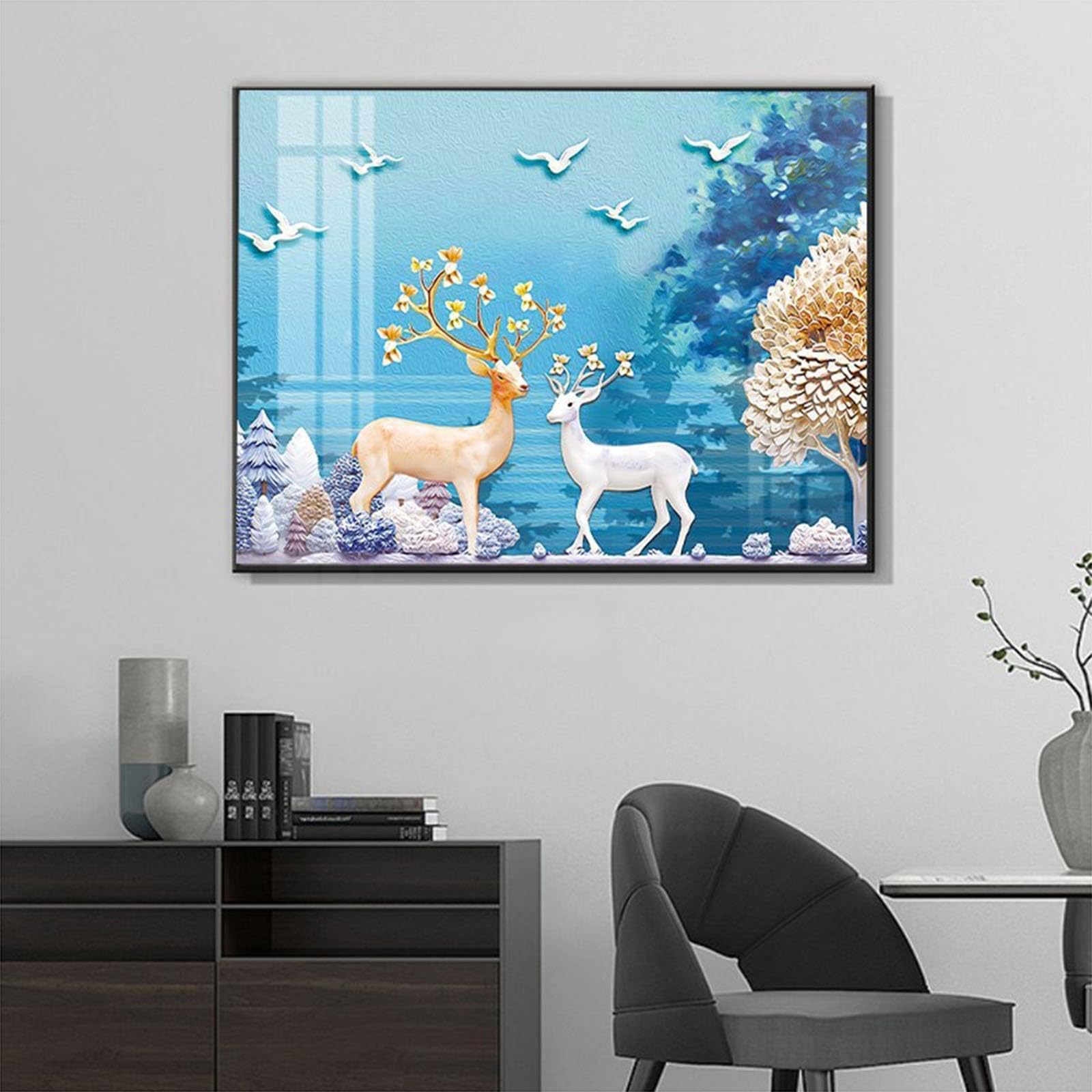 Panneau de décoration d'intérieur pour habiller le salon 45x35