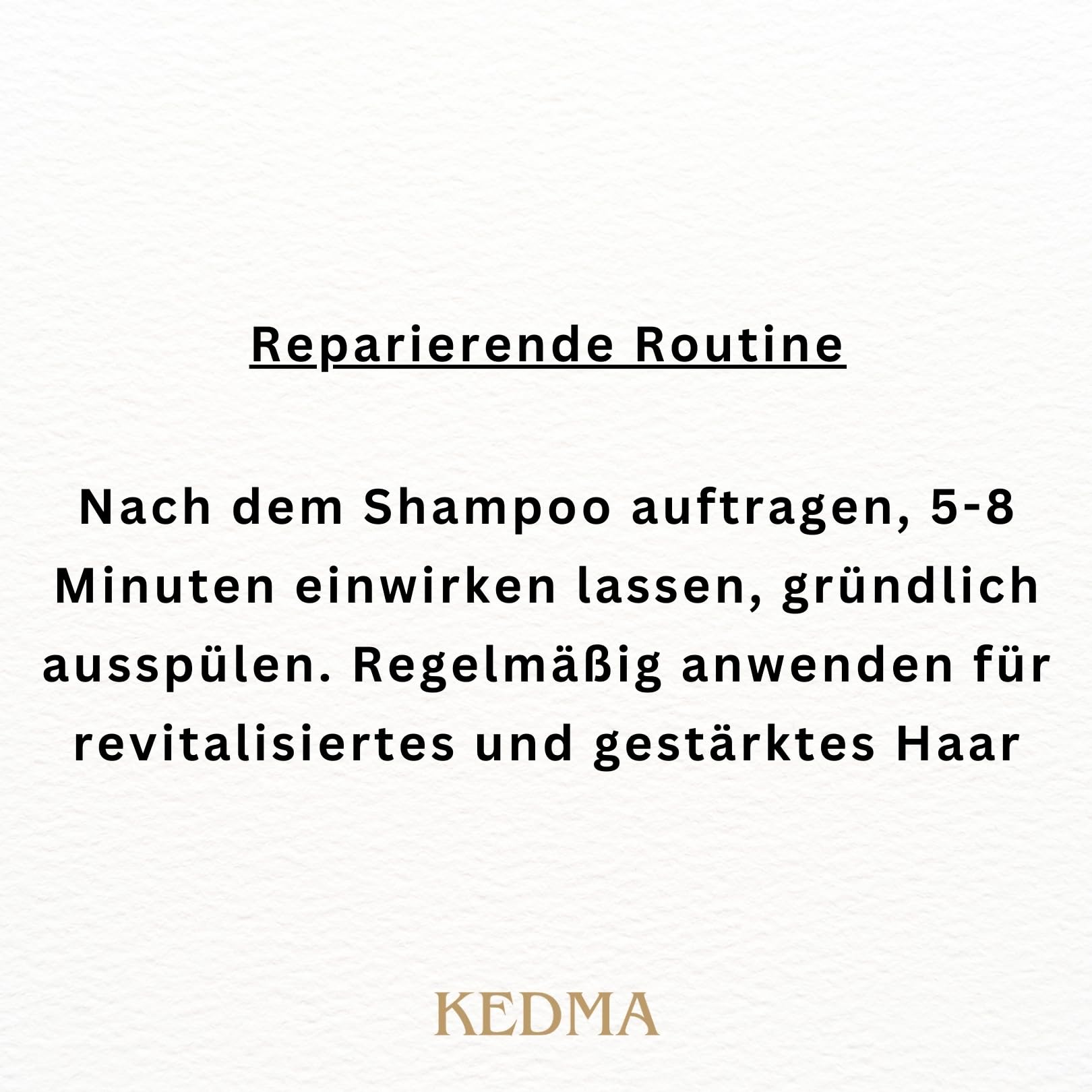 KEDMA - Schwarzes-Schlamm-Haarmaske - Repariert & stärkt - 400g | Schwarzschlamm-Haarmaske pflegt und stärkt geschädigtes oder coloriertes Haar, ohne es zu beschweren.