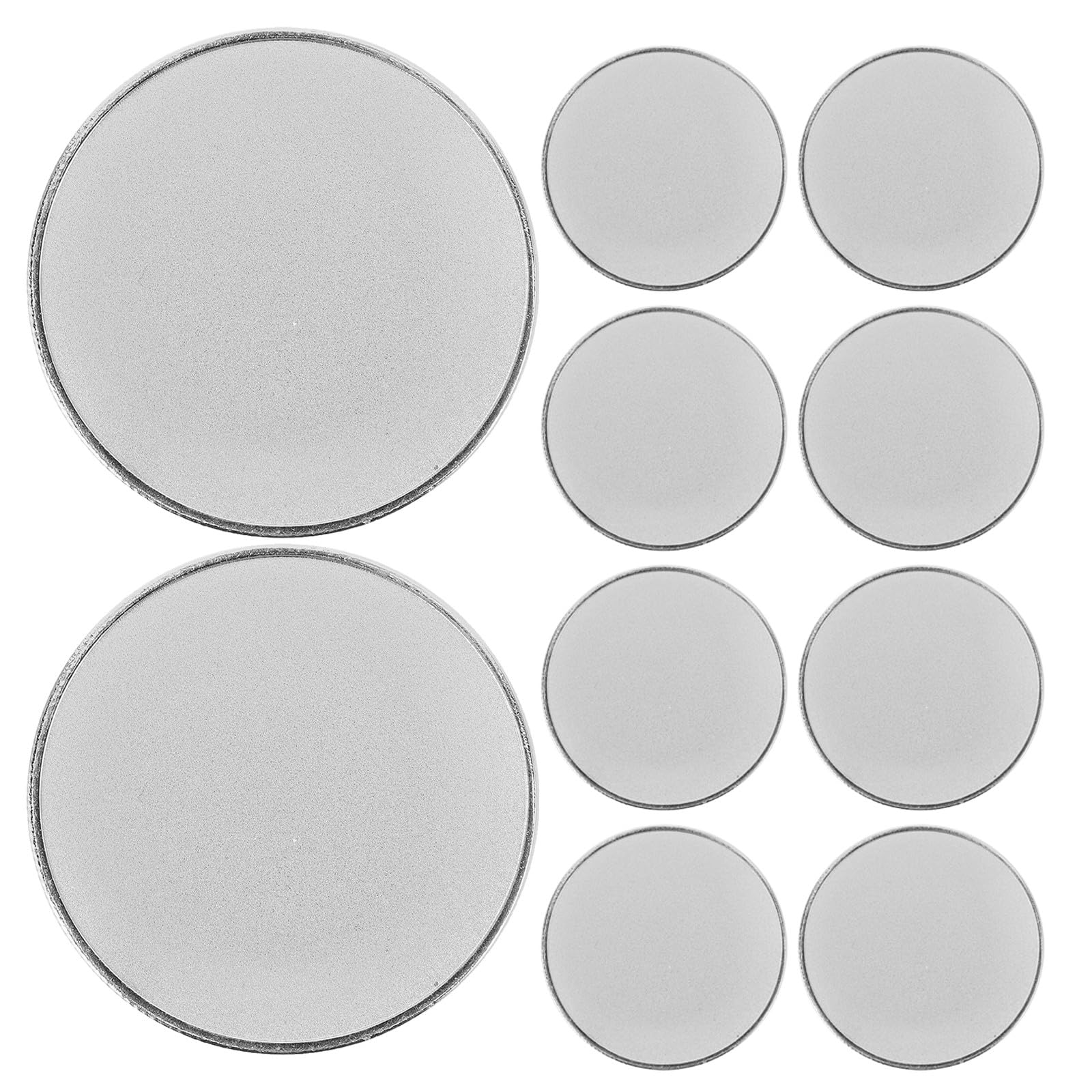 Discos redondos en blanco para grabado de monedas conmemorativas y souvenirs únicos color plata