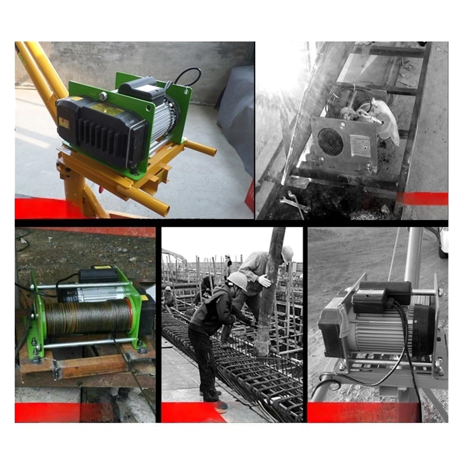 Mini Paranco Mirco 220v 500-1000kg Verricello Elettrico Da 30 M Paranco Elettrico Telecomandato Argani
