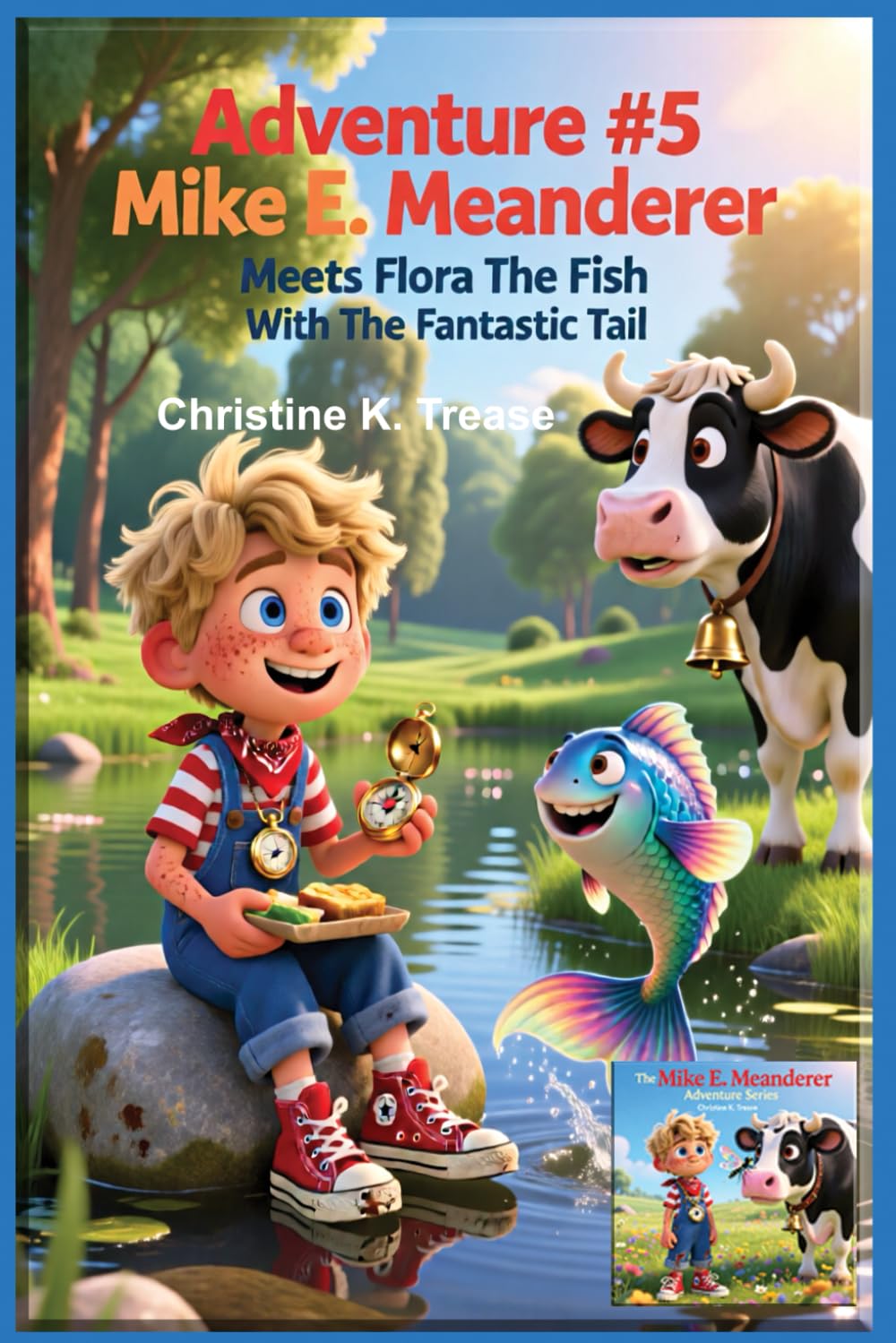 Adventure #5 Mike E. Meanderer Meets Flora The Fish With The Fantastic Tail (Mike E. Meanderer Adventure Series)