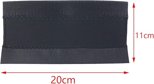 Miniatura 2 de Paquete de 2 protectores de cadena para marco de bicicleta y 2 calcomanías protectoras para bicicleta