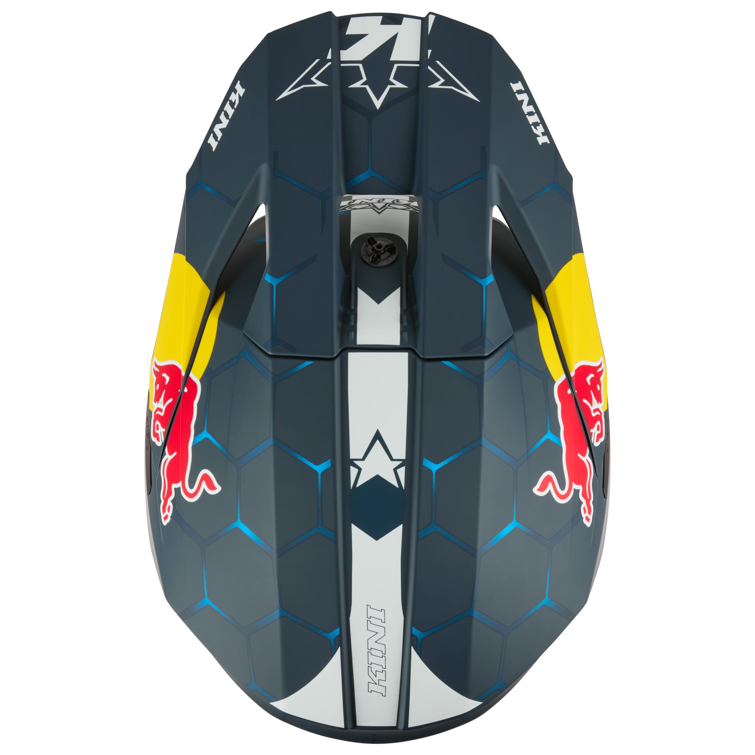MX3 Casco da motocross Kini Red Bull 1.0 blu/bianco S