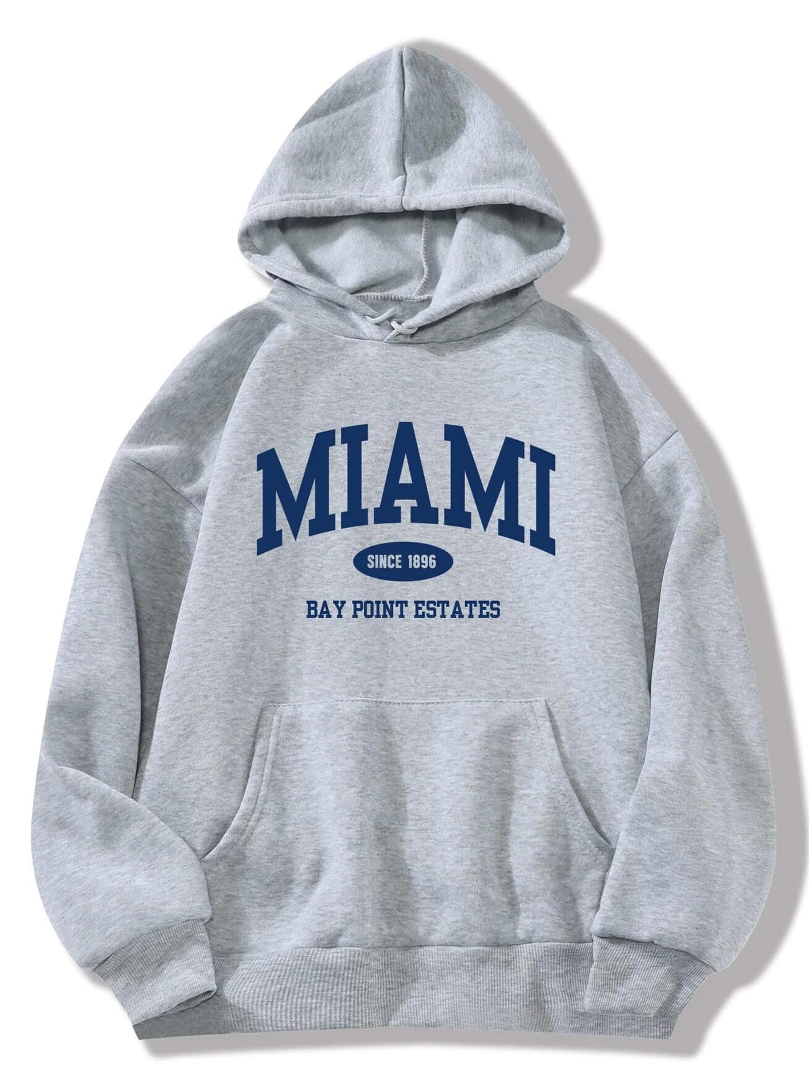 Hilinker Womens Graphic Hoodies Drawstring Long Sleeve Sweatshirt with Pocket Pullover