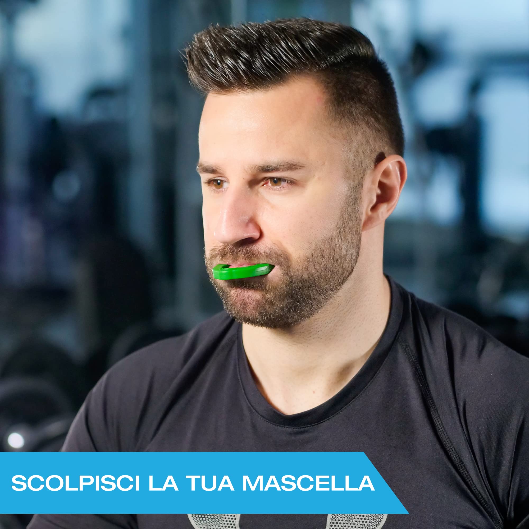 Allenatore Per Mascella Jawline – 6 Pezzi 3 Colori Per Uomo E Donna, Esercitatore Per Viso E Collo