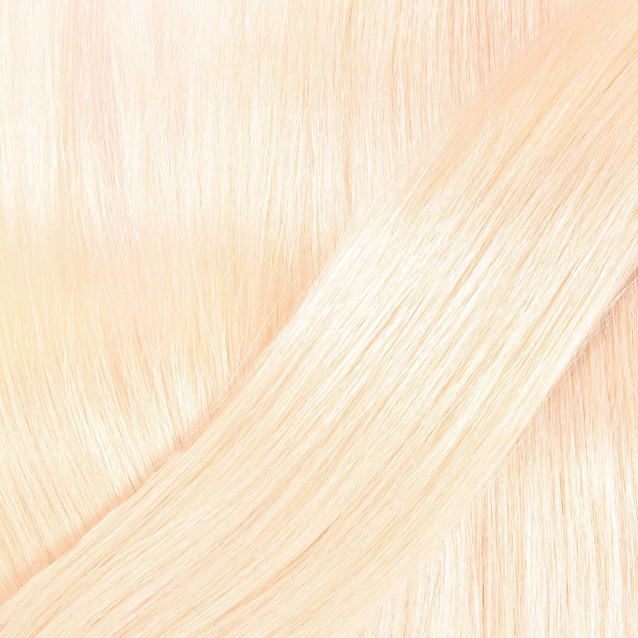 hair2heart Echthaar Tressen zum Einnähen Extensions Gewellt - 70cm 100g 9/0 lichtblond