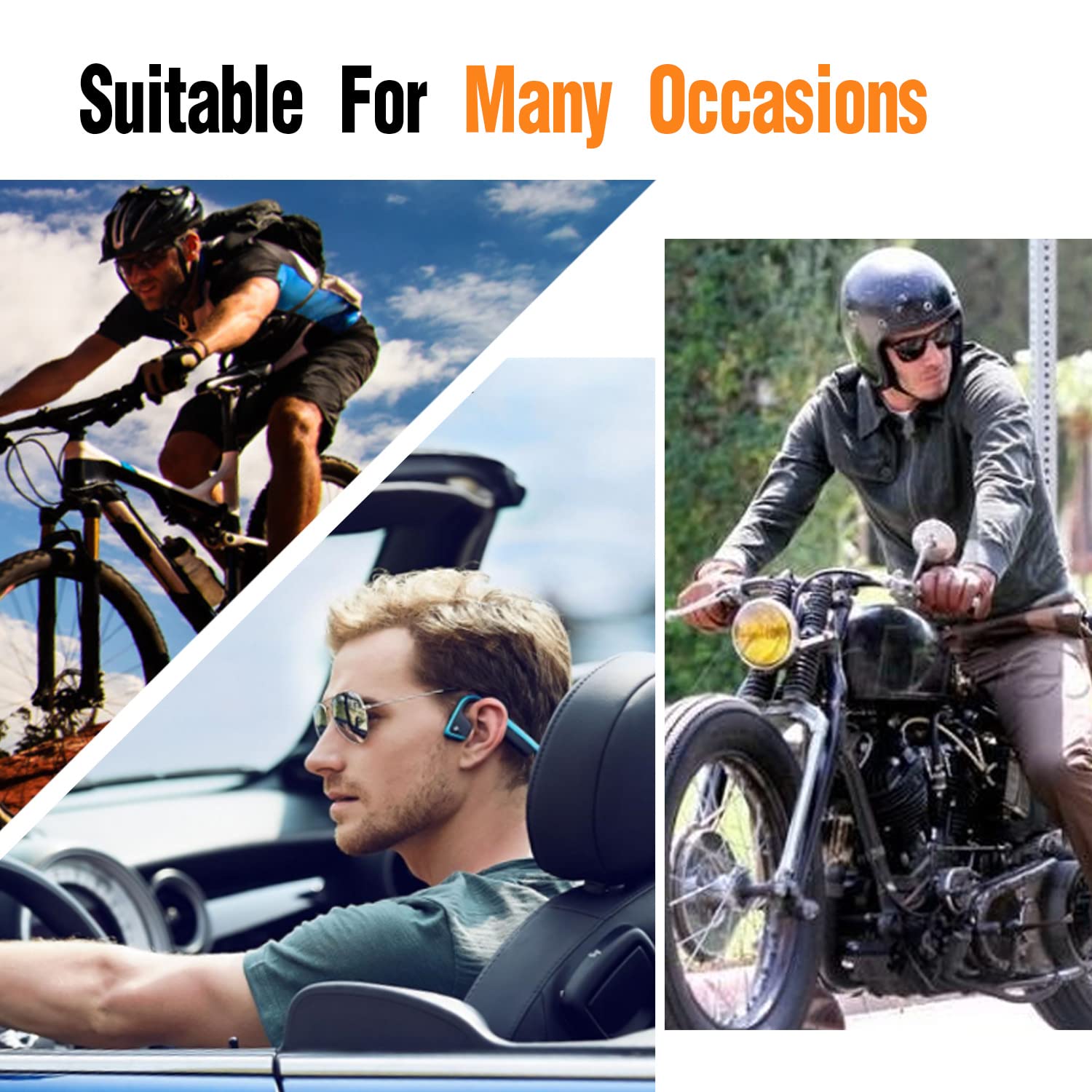 GSG SINCE 1998 Gants cuir homme, gants de conduite tactiles | Cuir perforé sur paume et doigts, non doublé et respirant, poignet court à bouton : auto, moto, écrans tactiles
