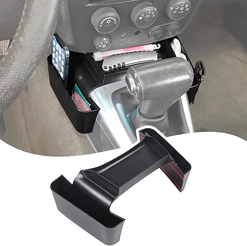 Lcojicep Bandeja organizadora de palanca de cambios de consola central compatible con Hummer H3 2005-2007, caja de almacenamiento lateral de control