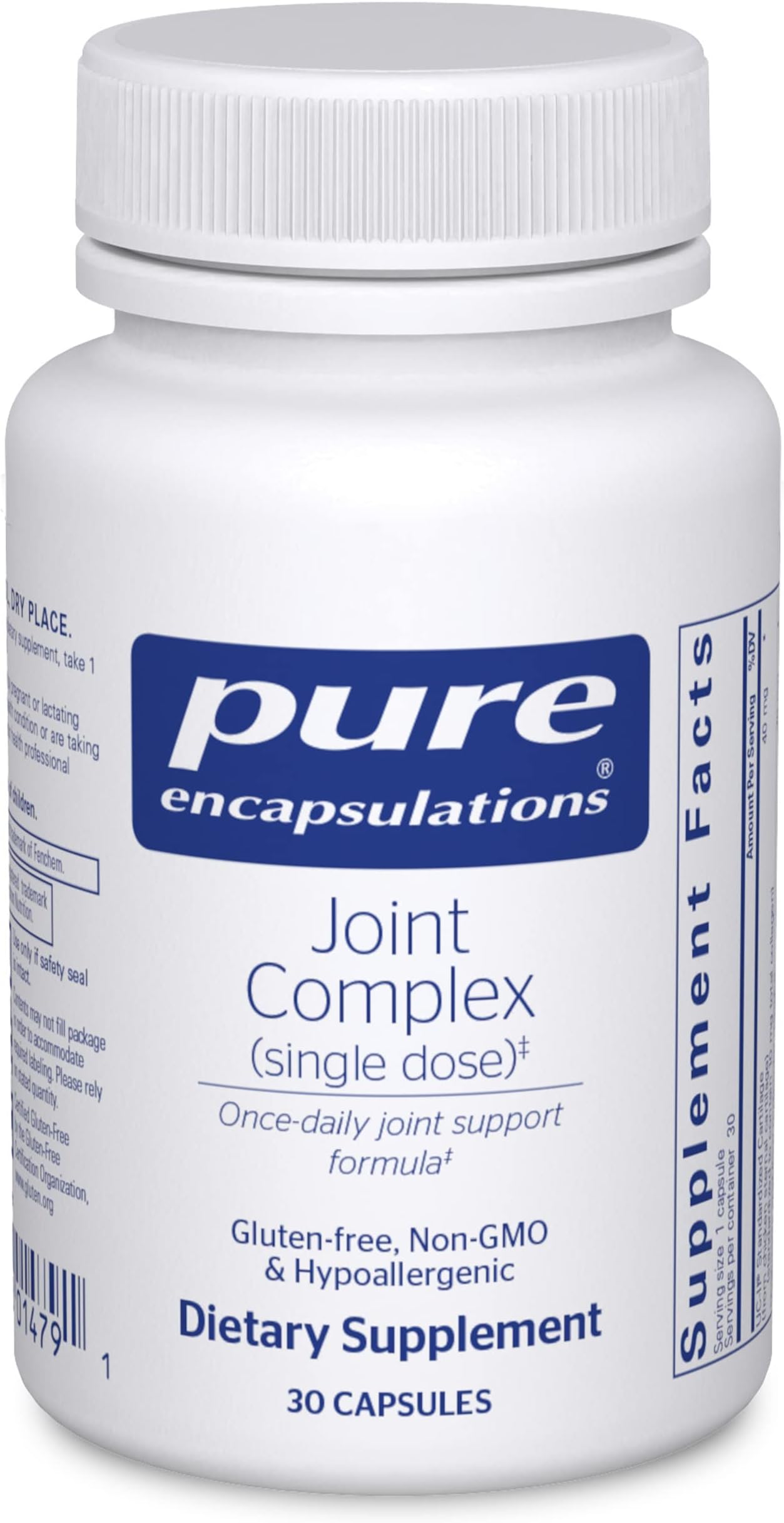 Pure EncapsulationsJoint Complex (Single Dose) - One-A-Day Formula Supports Joint Function and Comfort* - 30 Capsules
