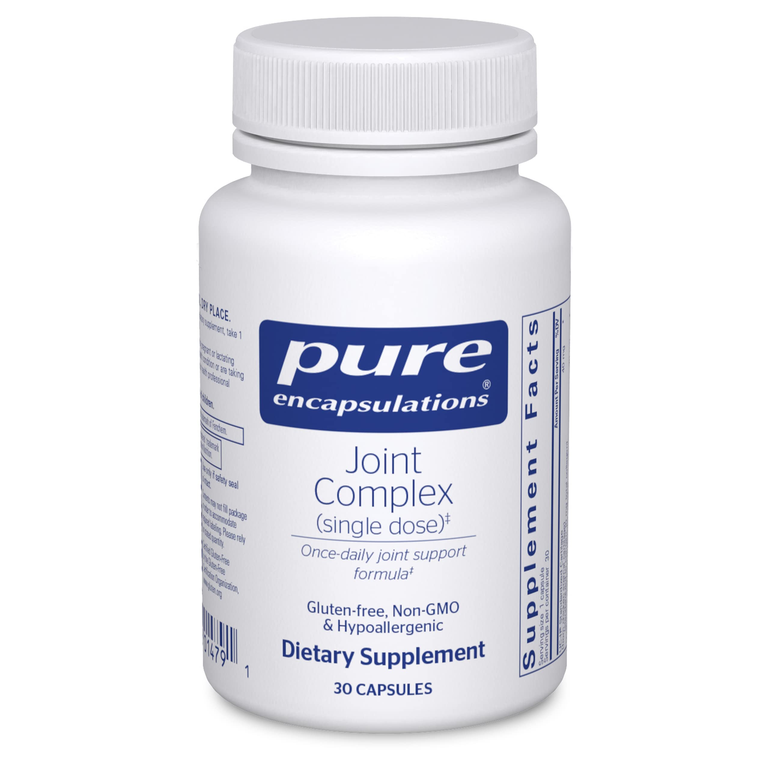 Pure EncapsulationsJoint Complex (Single Dose) | Once-Daily Supplement to Support Joint Mobility, Comfort, Tissue, and Cartilage Health* | 30 Capsules