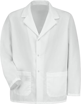 Red Kap Mens Specialized Lapel Counter Coat