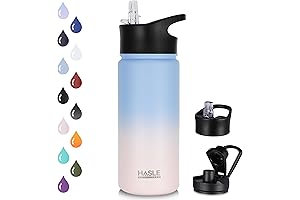 Bubba Flo Refresh Kids Water Bottle - Azure Edition, 16 Oz, Inspired...