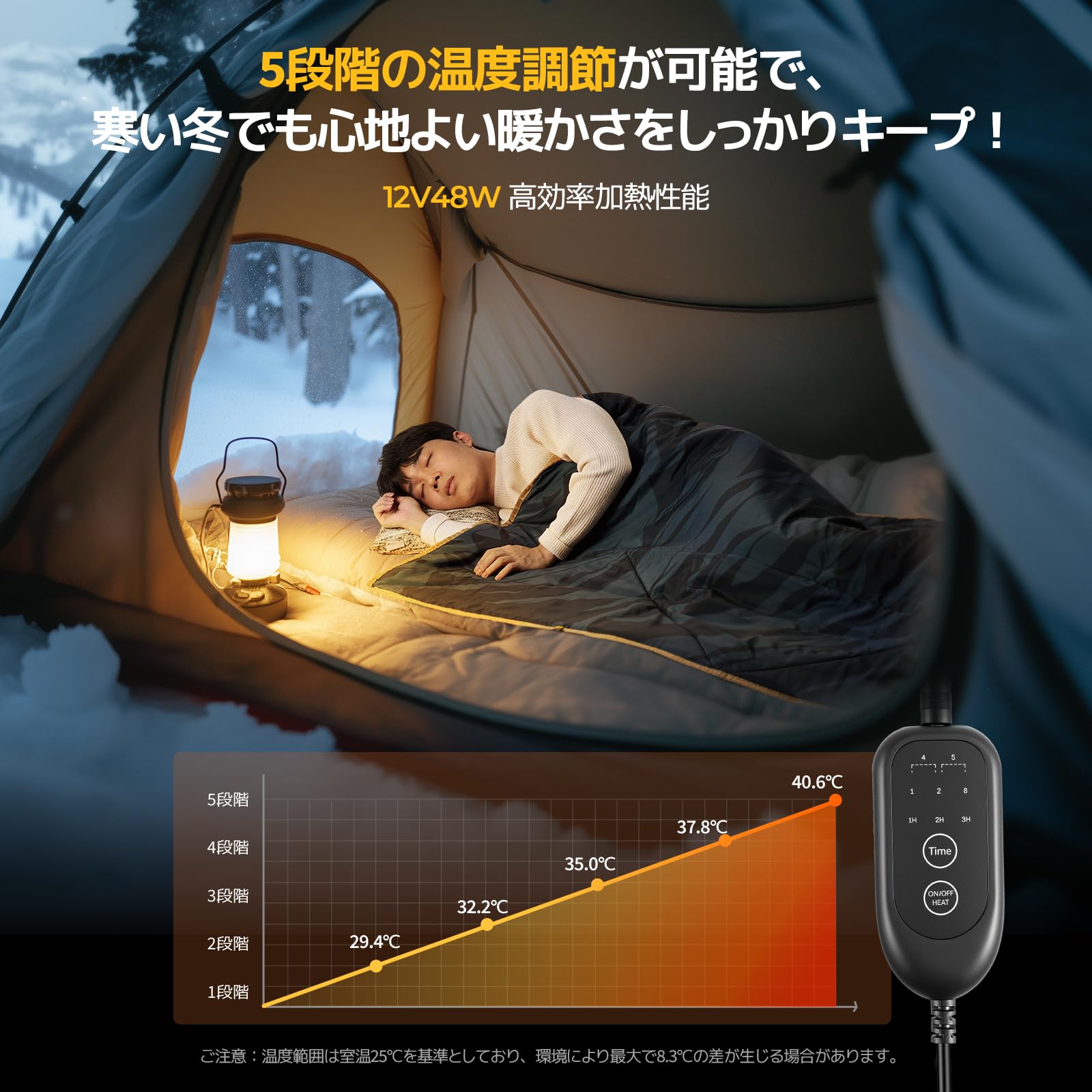 Amazon.co.jp: 【冷え対策＆過熱保護】BougeRV 12V電気毛布 180×130cm