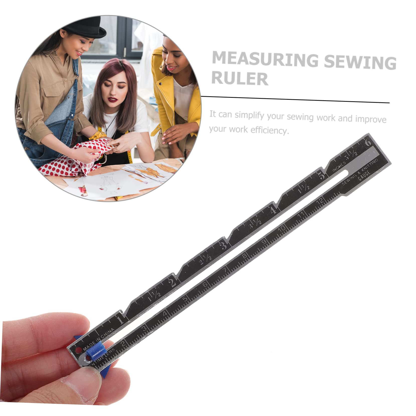STOBOK 32pezzi Righello Scorrevole Per e Cucitura Strumento Per e Patchwork Ruler Resistente Marcatura Per Principianti e