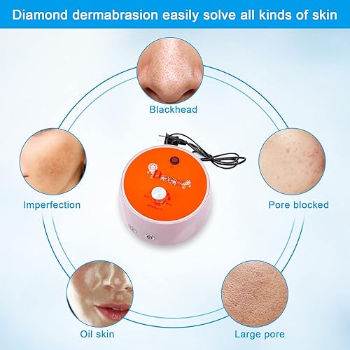 Miniatura 10 de Máquina de microdermoabrasión de diamante profesional de belleza facial para el cuidado de la piel, dispositivo de microdermoabrasión con aerosol al